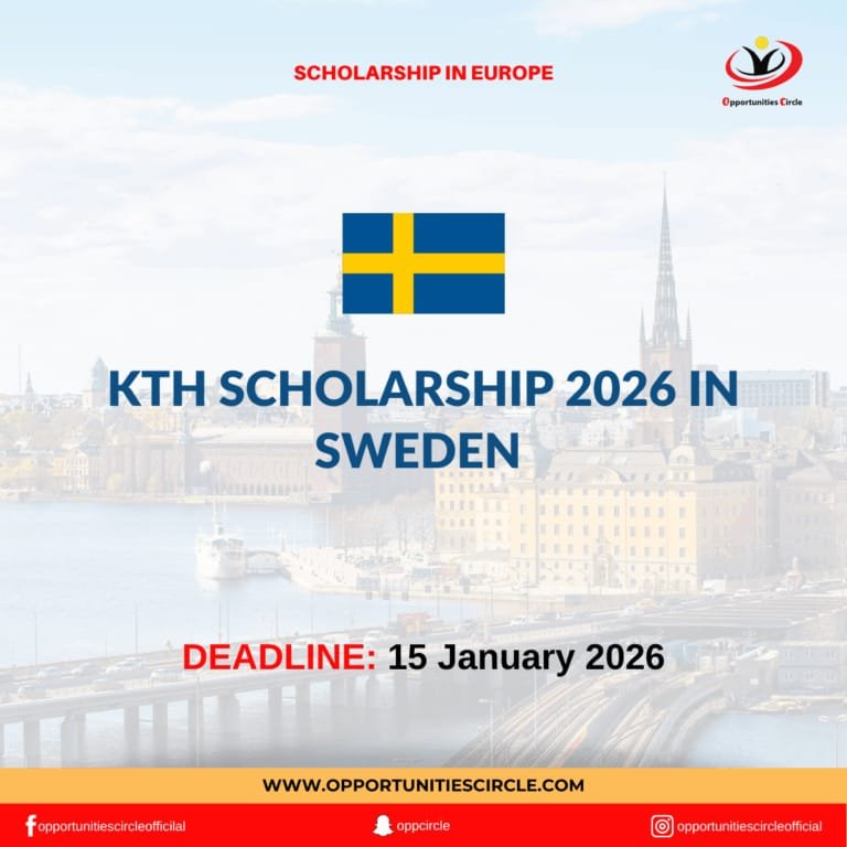 KTH Scholarship in Sweden | Study in Europe