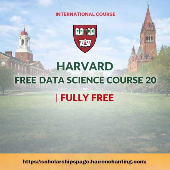 Harvard Free Data Science Course 2026