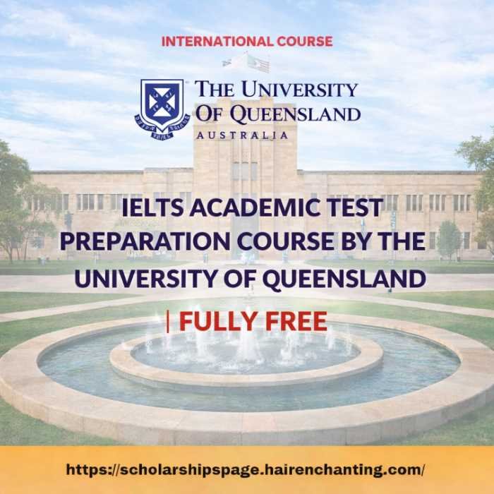 IELTS Academic Test Preparation Course by the University of Queensland