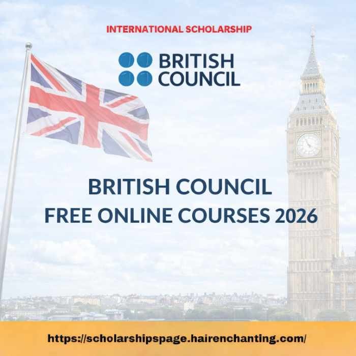 British Council Free Online Courses 2026