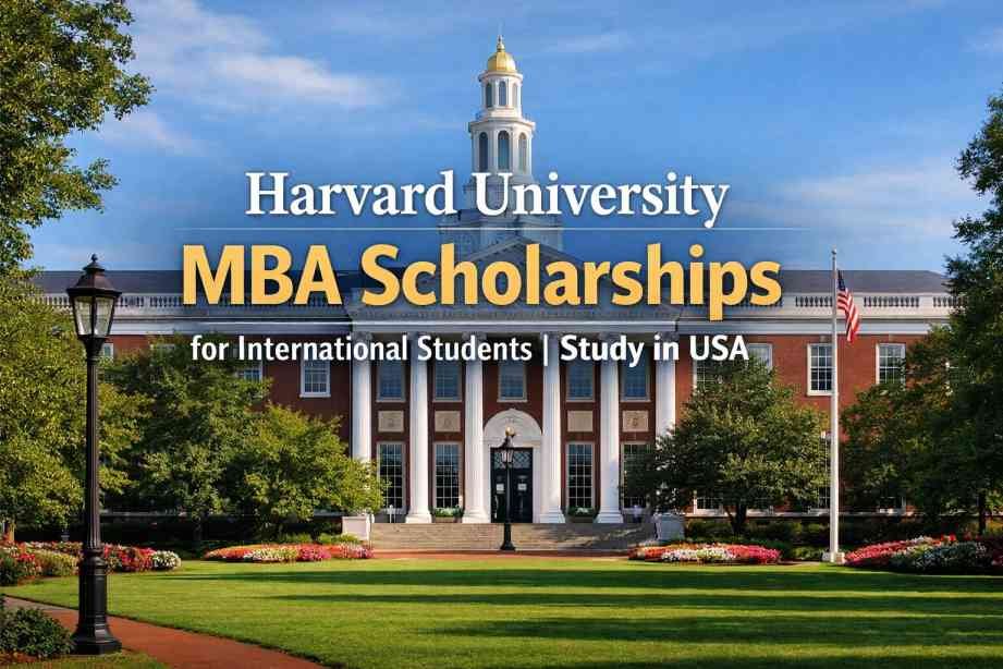 Harvard University MBA Scholarships for International Students | Study in USA