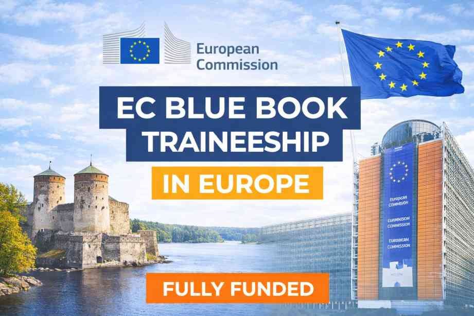 EC Blue Book Traineeship 2026 in Europe | Fully Funded