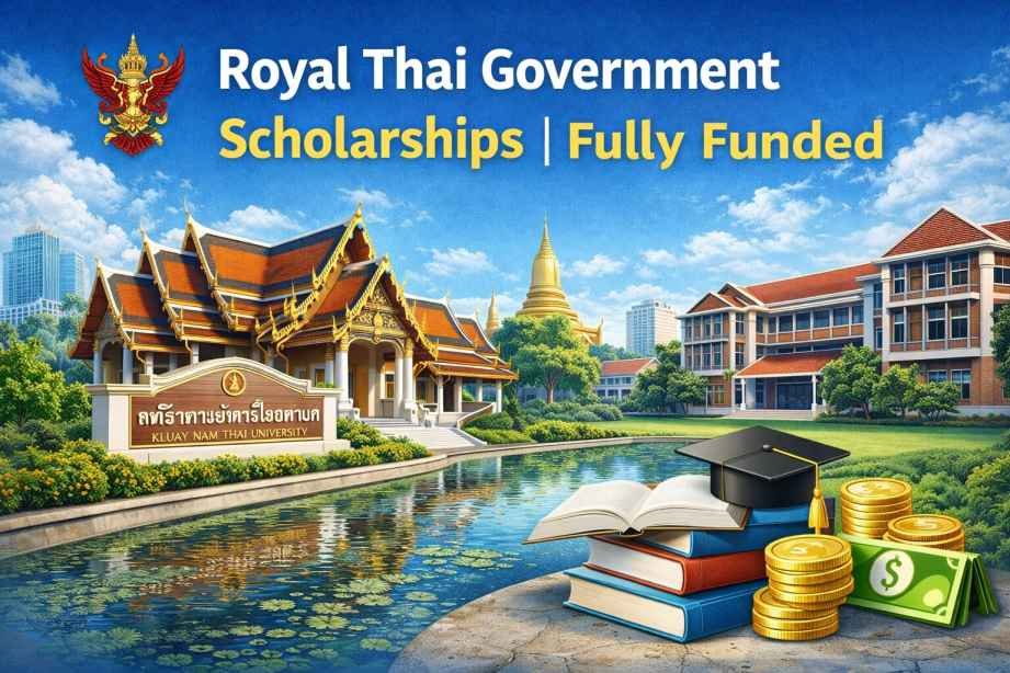 Royal Thai Government Scholarships for International Students | Study in Thailand 