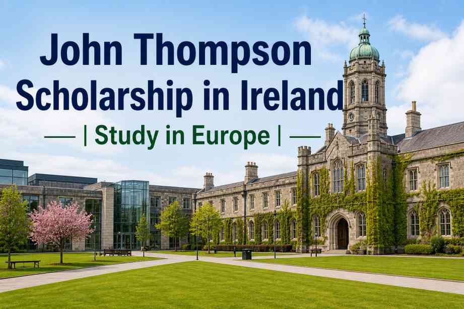John Thompson Scholarships in Ireland | Study in Europe