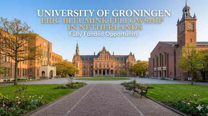 University of Groningen Eric Bleumink Fellowship 2026 in Netherlands | Fully Funded Opportunity